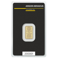 2g Argor Heraeus-kultaharkko