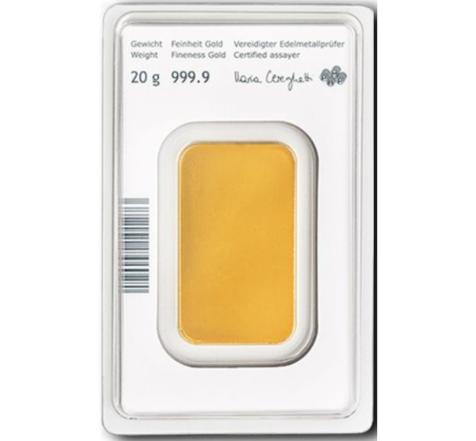 20g Austrian Mint-kultaharkko