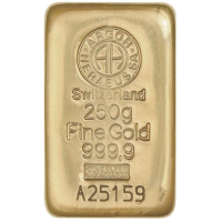 250 g Argor Heraeus-kultaharkko