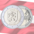 Latvia 2 euroa UNC 2017 - Kurzeme