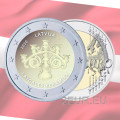 Latvia 2 euroa UNC 2020 - Latgalian keramiikka