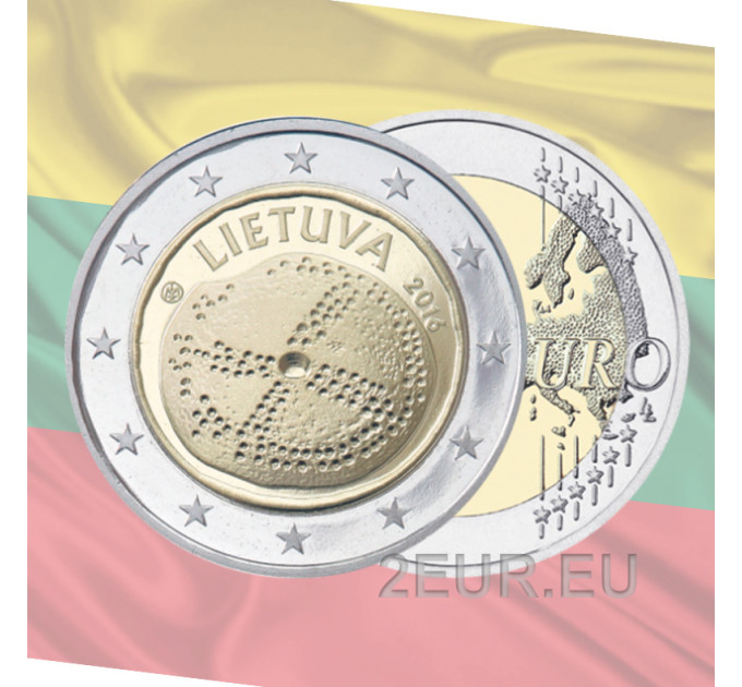 Liettua 2 euroa UNC 2016 - Baltic Culture