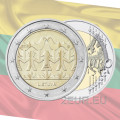 Liettua 2 euroa UNC 2018 - Laulu- ja tanssijuhla