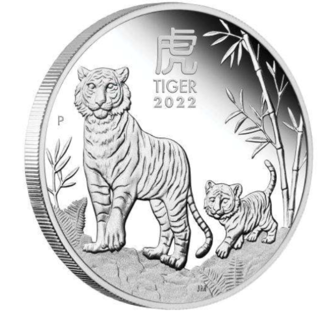 Australia 1 OZ BU 2022 - Tiikerin vuosi