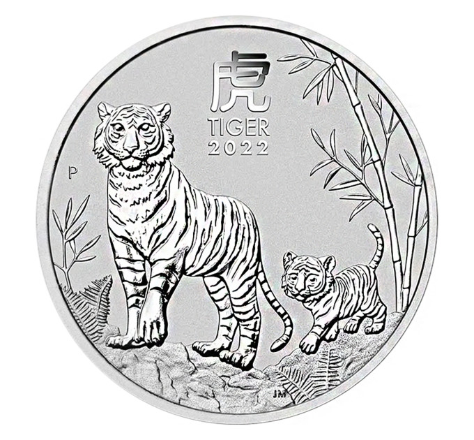 Australia 2 OZ BU 2022 - Tiikerin vuosi
