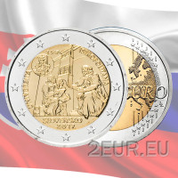 Slovakia 2 euroa UNC 2017 - Universitas Istropolitana
