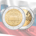 Slovenia 2 euroa UNC 2007 - 50 vuotta Rooman sopimus