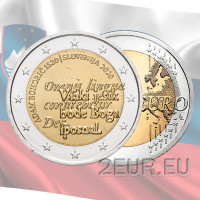 Slovenia 2 euroa UNC 2020 - Adam Bohoričin 500. syntymäpäivä