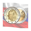 Slovakia 2 euroa UNC 2021 - Alexander Dubchekin syntymän 100 vuotta