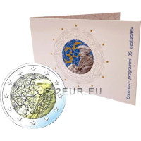 Viro 2 euroa BU 2022 - 35 vuotta Erasmus