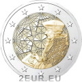 Kypros 2 euroa UNC 2022 - 35 vuotta Erasmusta