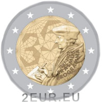 Latvia 2 euroa UNC 2022 - 35 vuotta Erasmusta