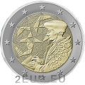 Liettua 2 euroa UNC 2022 - 35 vuotta Erasmus