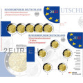 Saksa 2 euron proof 2022 - 35 vuotta Erasmuksesta