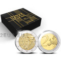 Alankomaat 2 euron proof 2022 - 35 vuotta Erasmuksesta