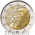 Espanja 2 euroa UNC 2022 - 35 vuotta Erasmus