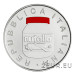 Italia 5 euron hopea BU 2021 - Nutella Red