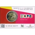 Italia 2 euron BU 2015 - Expo Milan