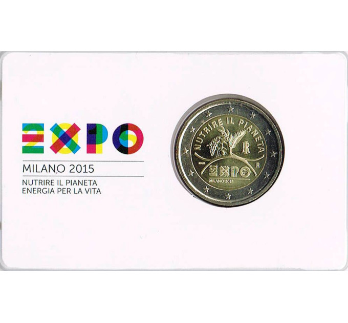 Italia 2 euron BU 2015 - Expo Milan
