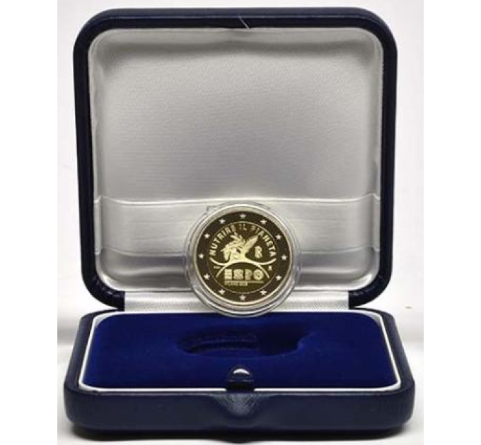 Italian 2 euron proof 2015 - Expo Milan