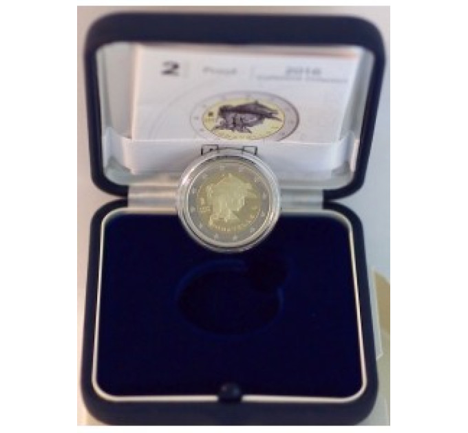 Italian 2 euron proof 2016 - 550 vuotta Donatellon kuolemasta