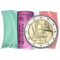 Italia 2 euron UNC rulla 2009 - 200 vuotta Louis Braillen syntymästä