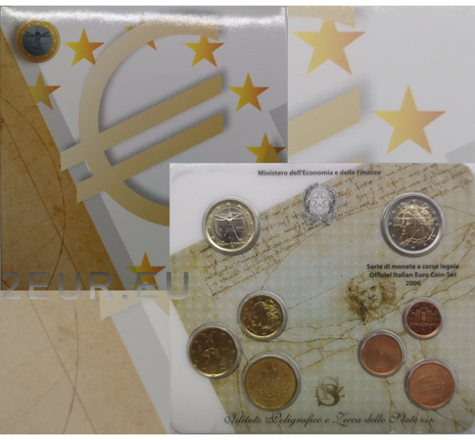 Italia 2006 - Euro set BU