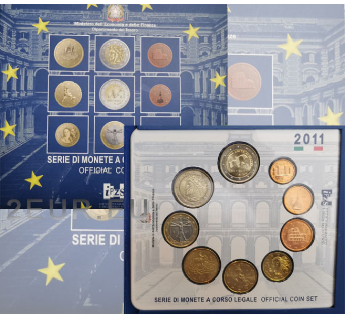 Italia 2011 - Euro set BU