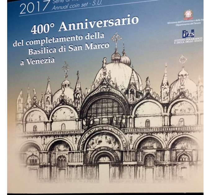 Italia 2017 - Euro set BU - Pyhän Markuksen basilika Venetsiassa