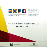 Italia 2015 - Euro set BU - "Expo Milan"