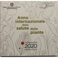 Italia 2020 - Euro set BU + hopea - "Kasvien terveyden vuosi"