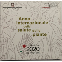 Italia 2020 - Euro set BU + hopea - "Kasvien terveyden vuosi"