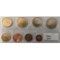Italia euro set UNC 2009