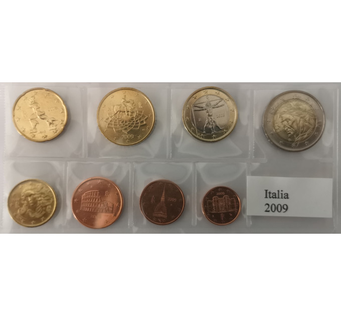Italia euro set UNC 2009