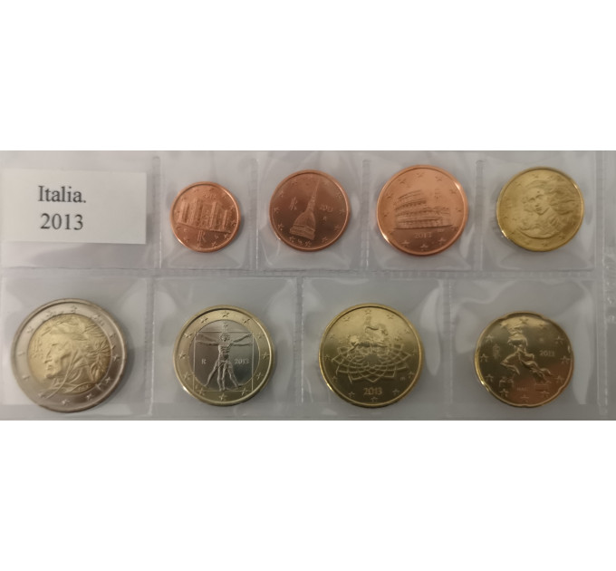 Italia euro set UNC 2013