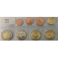 Italia euro set UNC 2014
