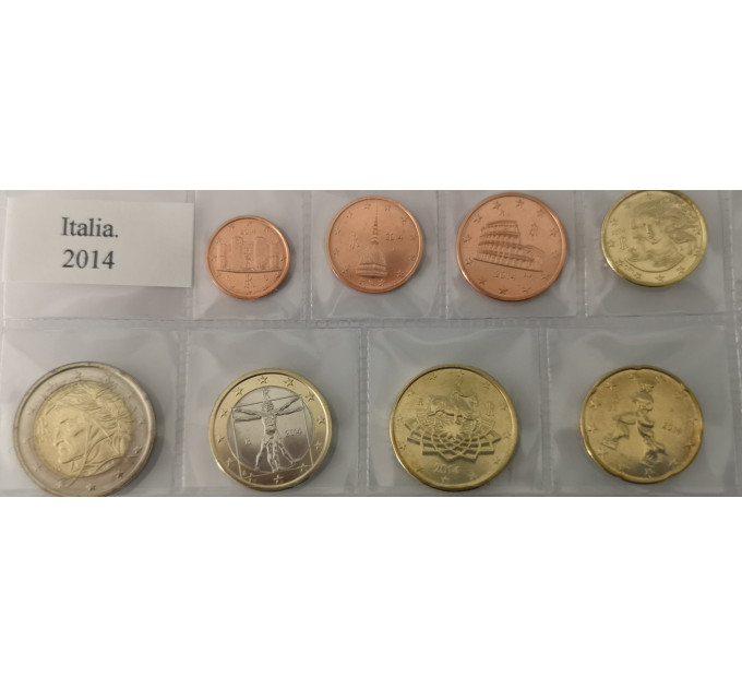 Italia euro set UNC 2014