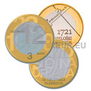 3 EURO UNC KOLIKOT